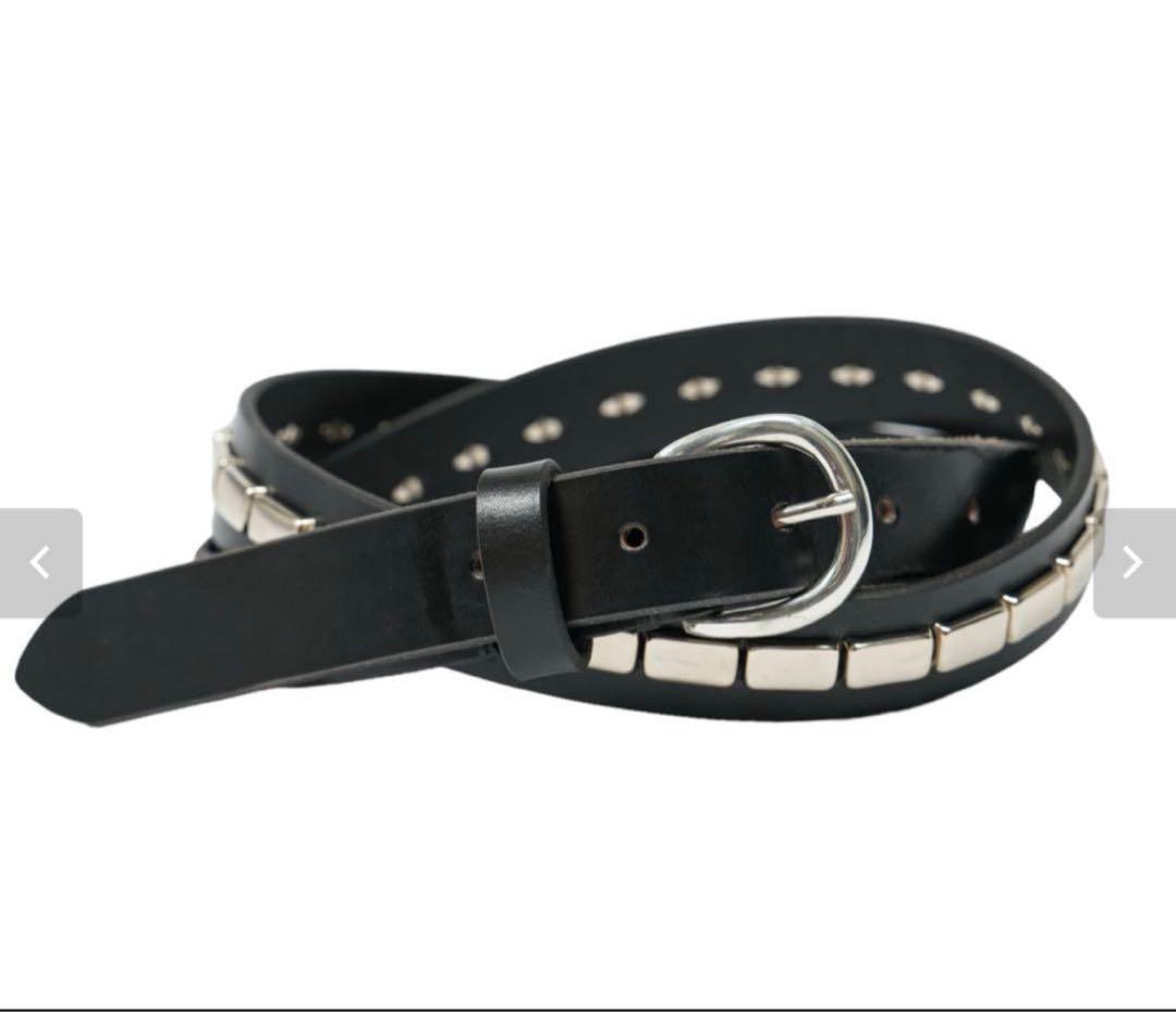 deci Mサイズ スタッズナローベルト ovy kaja Bridle studs narrow belt | DECi