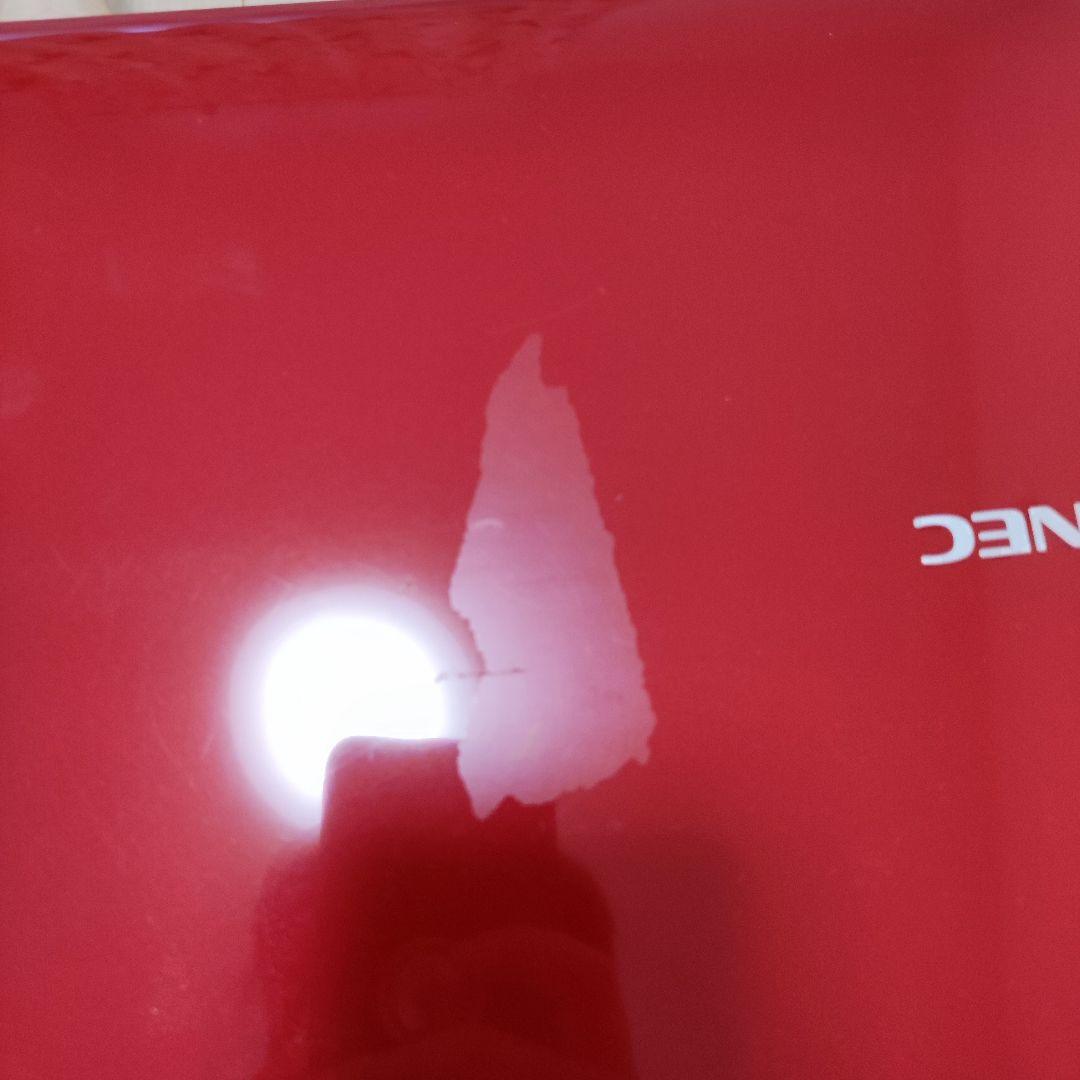 【良品】NEC オフィス ノートパソコン 赤 PC-LS550DS3ER