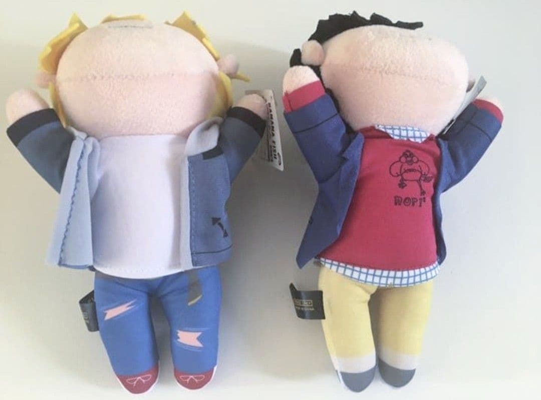 新品・タグ付き】BANANA FISH ぬいぐるみ アッシュ＆英二 2点セット