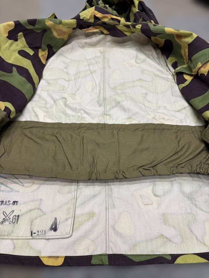 チェコ軍 サラマンダーカモ パーカータイプ60s デッドストック VINTAGE