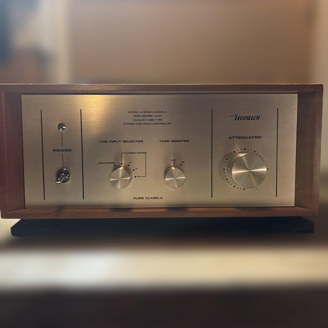 上杉研究所U-bros-junior-2真空管プリアンプ