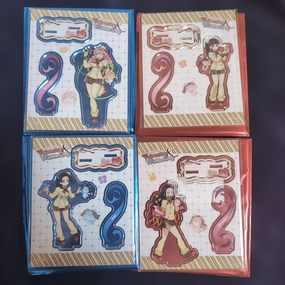 鬼滅の刃 バレンタイン＆ホワイトデー 2026 アクスタ 女子4人 - メルカリ