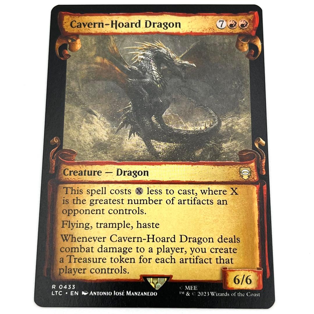 洞窟に宝蓄えしドラゴン ショーケース 英語 MTG - メルカリ