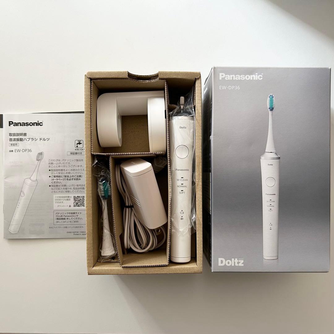 Panasonic EW-DP36 音波振動ハブラシ ドルツ Doltz 白 - メルカリ