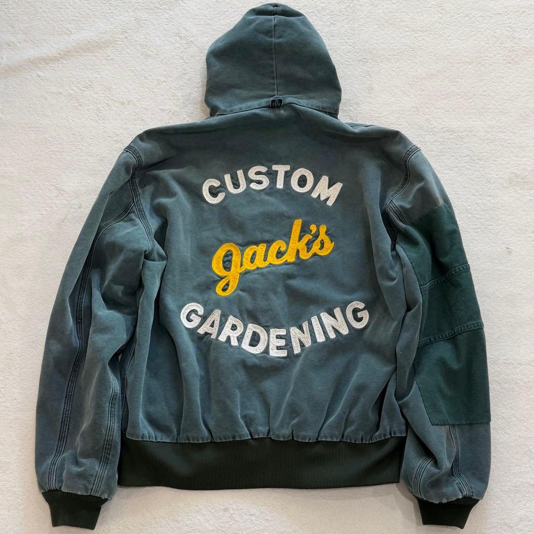 カーハート アクティブジャケット 星タグ 刺繍 JQ243 グリーン XL