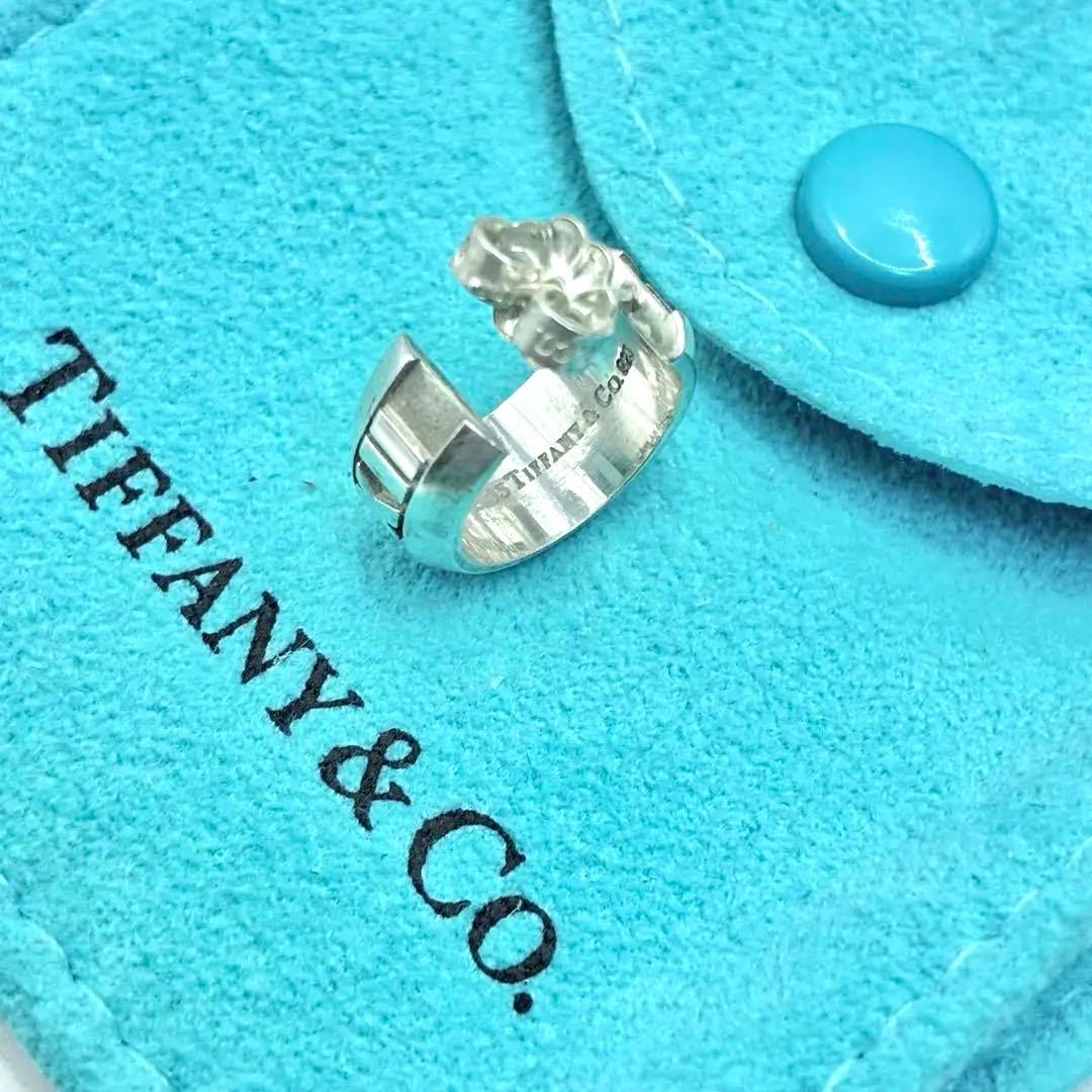 美品】ティファニー アトラス フープ ピアス 片耳 キャッチ有り