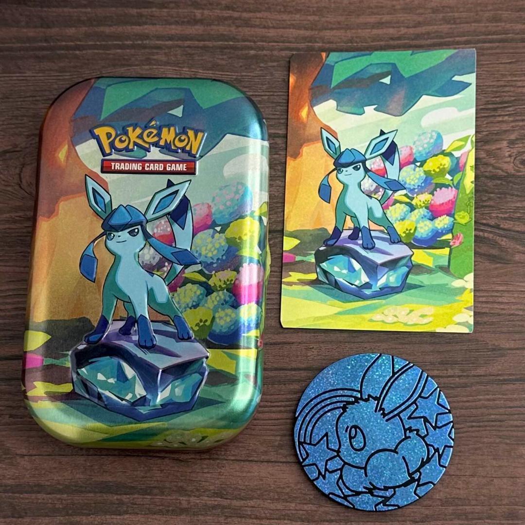 海外限定!!】グレイシア ポケモン ミニ缶 ダメカンケース ジャンボ