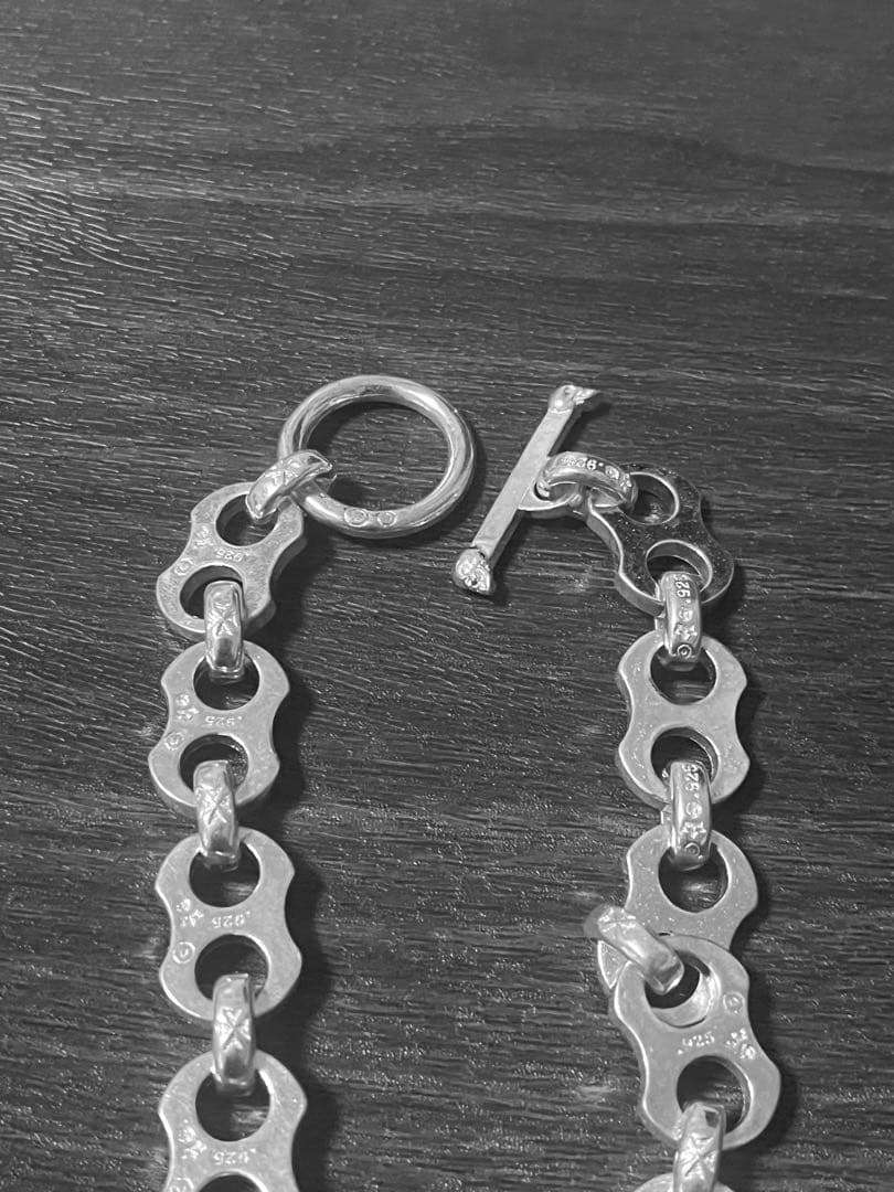 在庫限り】ヴィンテージ ドッグチェーン S925ネックレス シルバー