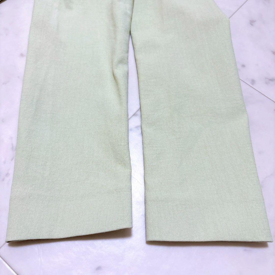 《23ss》セオリー パンツスーツセットアップ ノーカラージャケット ストレッチ