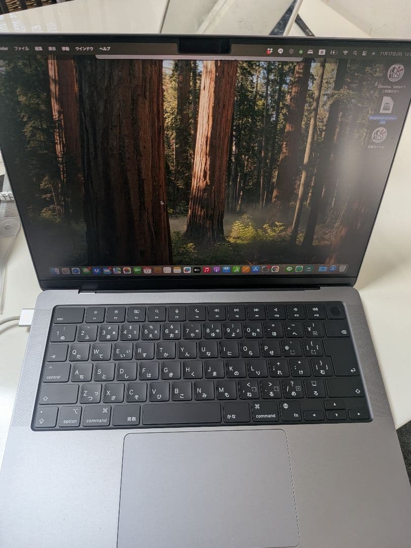 ほぼ未使用品MacBook Pro 14インチ M1pro 16GB 512GB