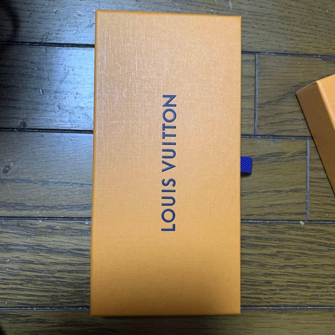 ルイ・ヴィトン シュシュ デニムブルー 新品未使用タグ付き チェリー