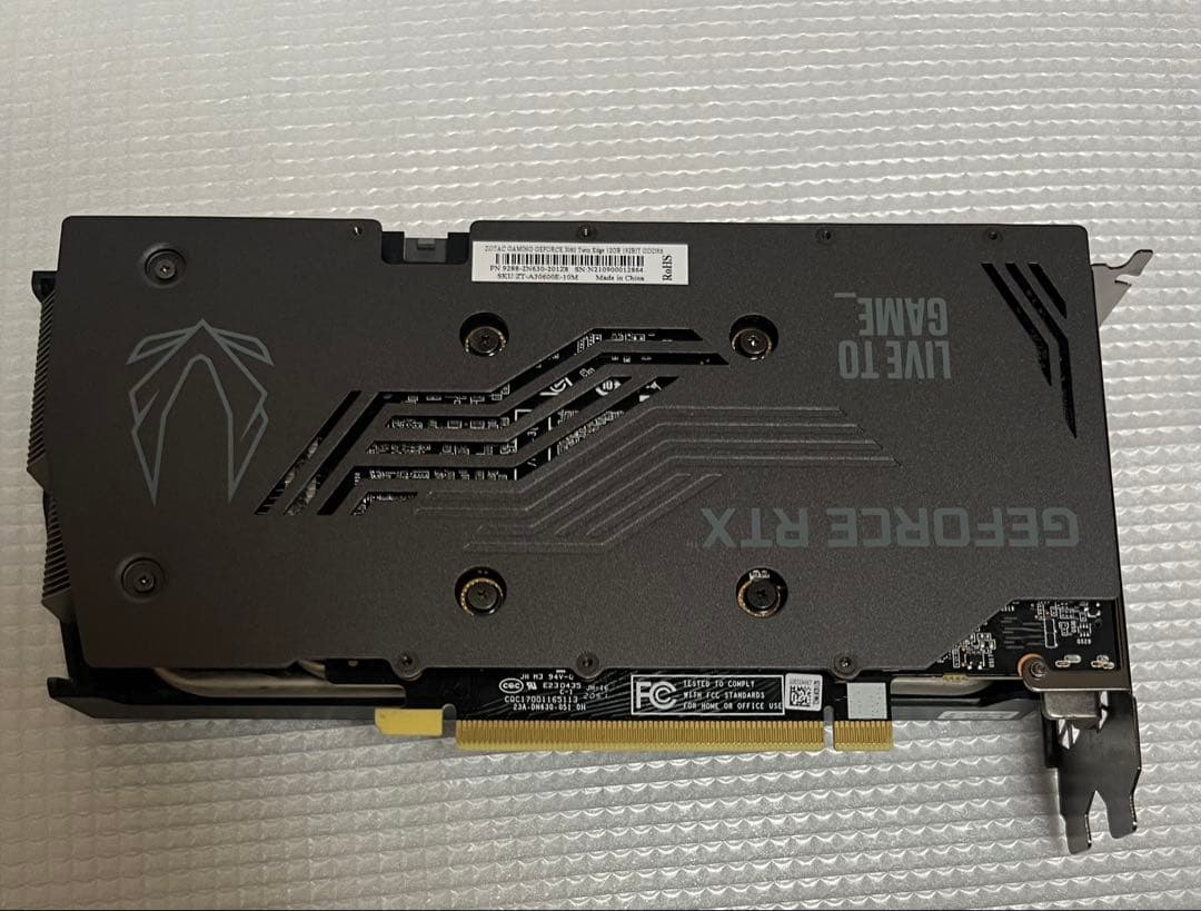 グラフィックボード・グラボ・ビデオカード ZOTAC GeForce RTX 3060 12GB