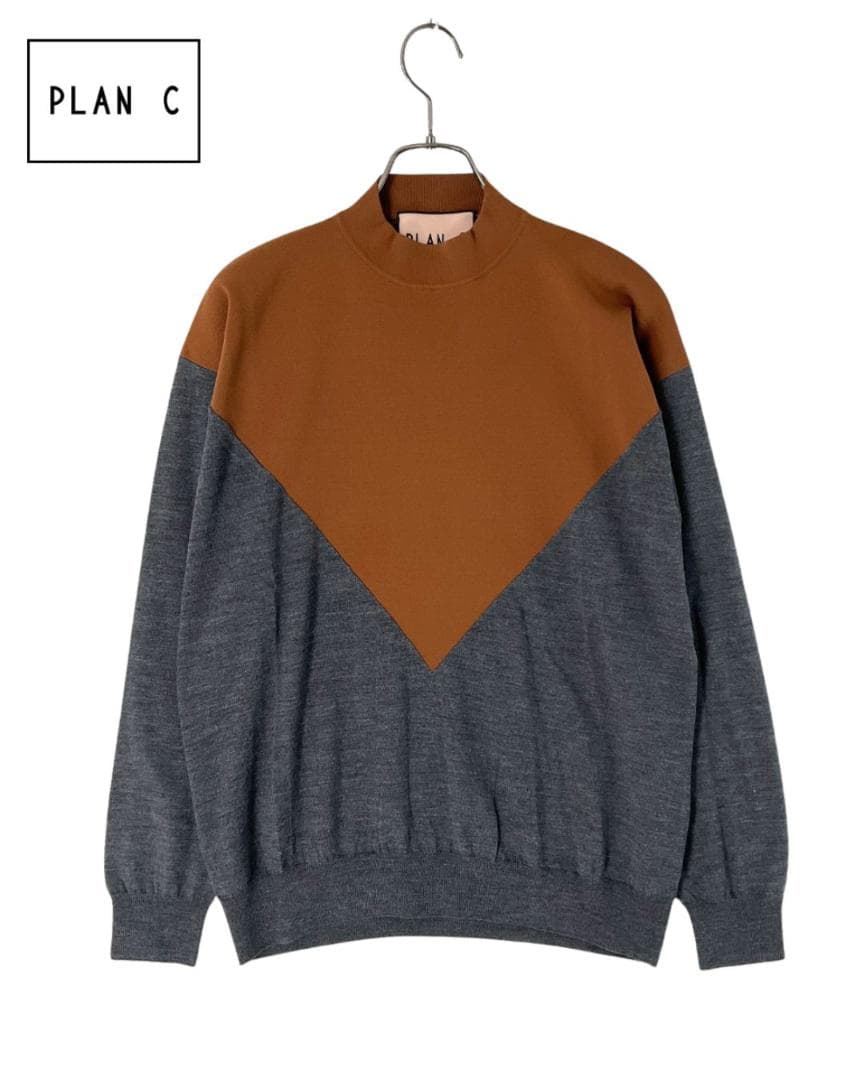 新品】Plan C ロングスリーブインターシャニット 36 - メルカリ