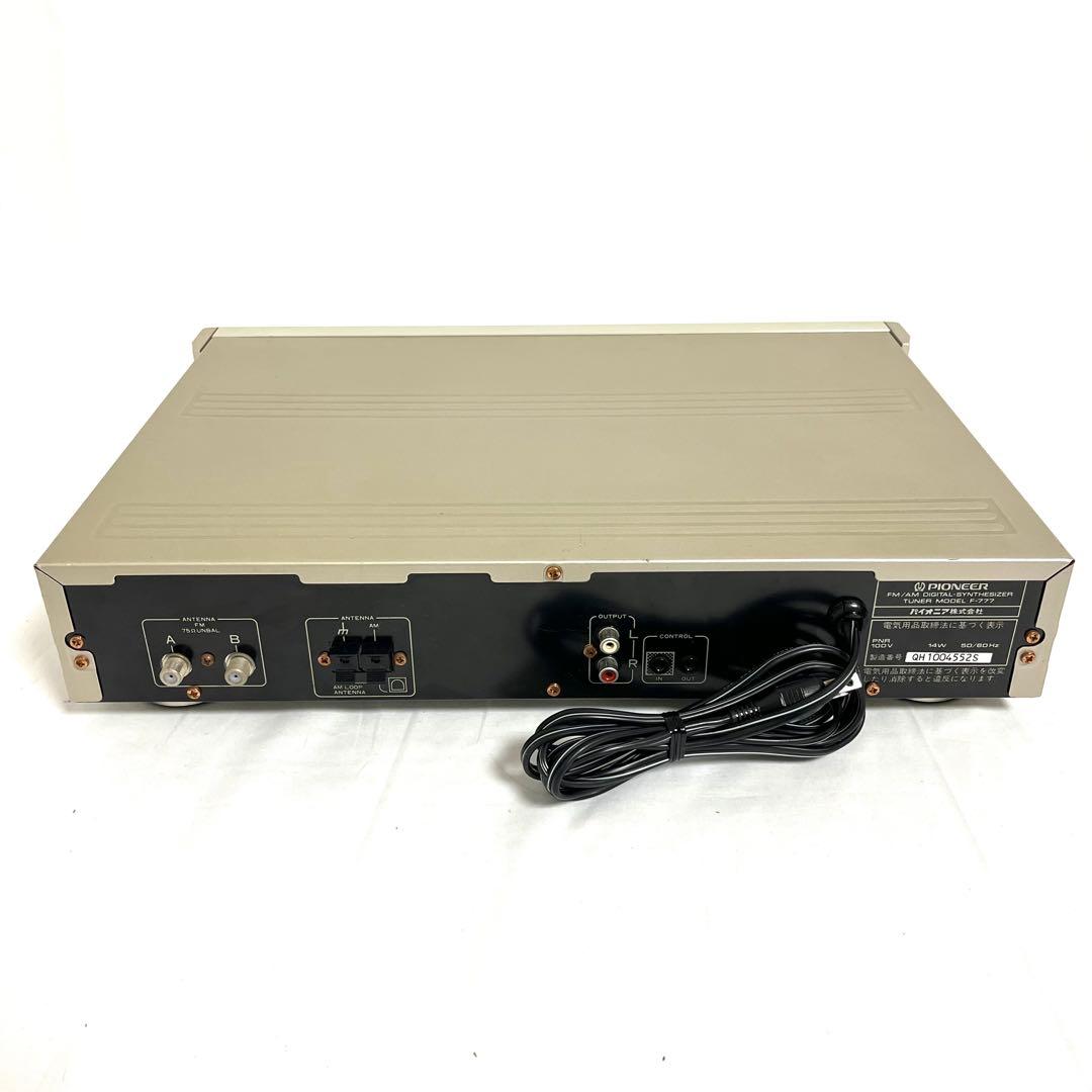 【希少☆付属品多数】PIONEER　パイオニア　FM　AMチューナー　F-777