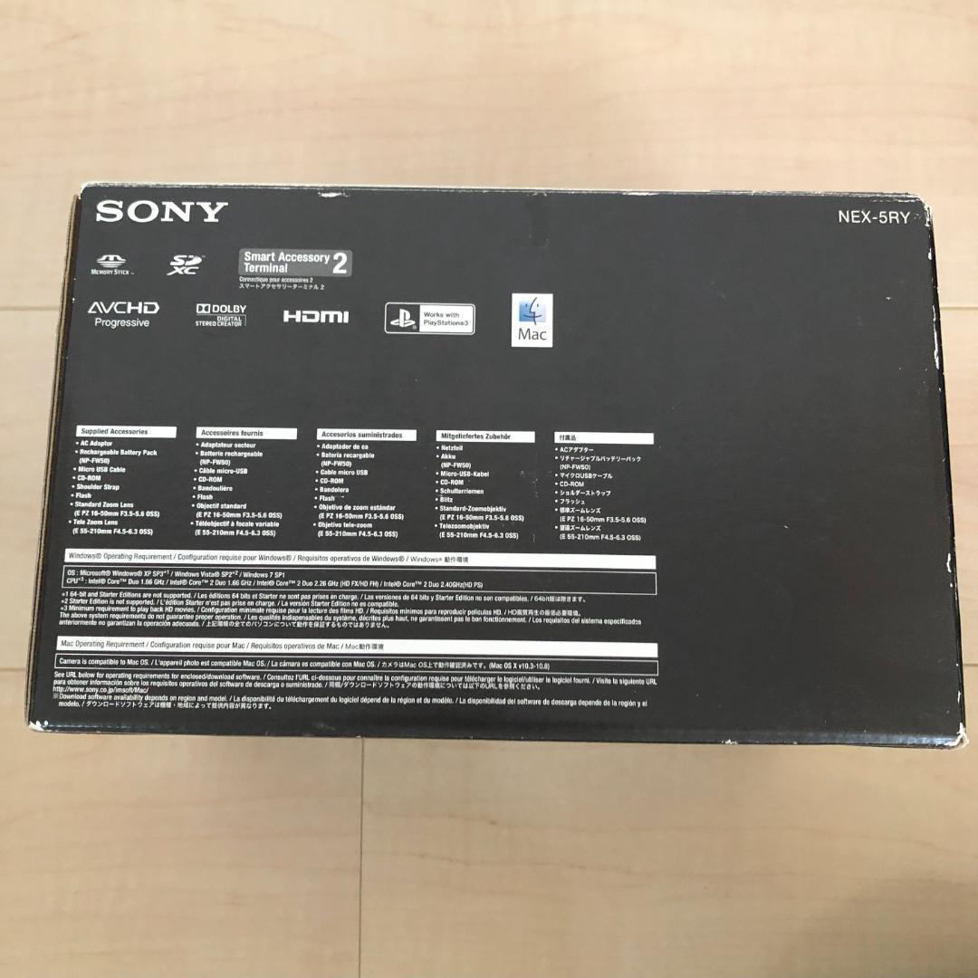 SONY α ミラーレス一眼カメラ E NEX-5RY