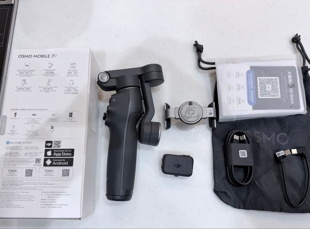 DJI Osmo Mobile 7P スマートフォンスタビライザー 欠品なし - メルカリ