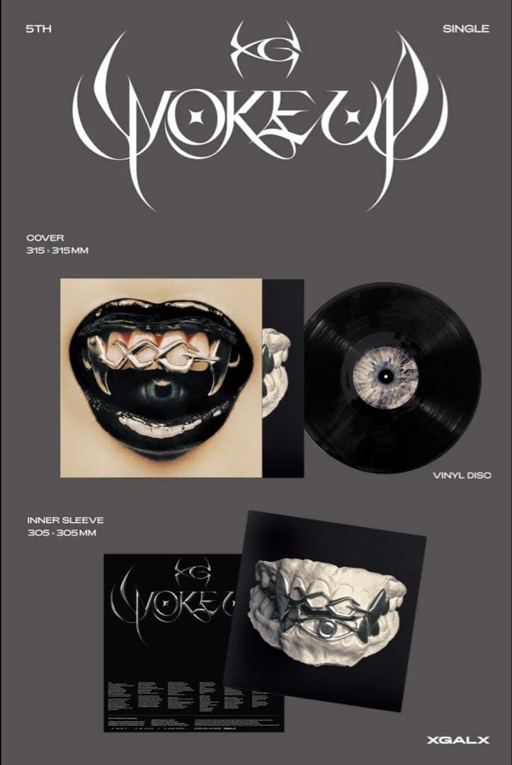 XG／WOKE UP(VINYL) - メルカリ