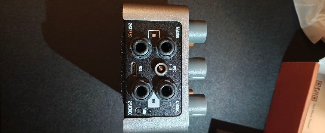 OX STOMP ギターエフェクター シルバー