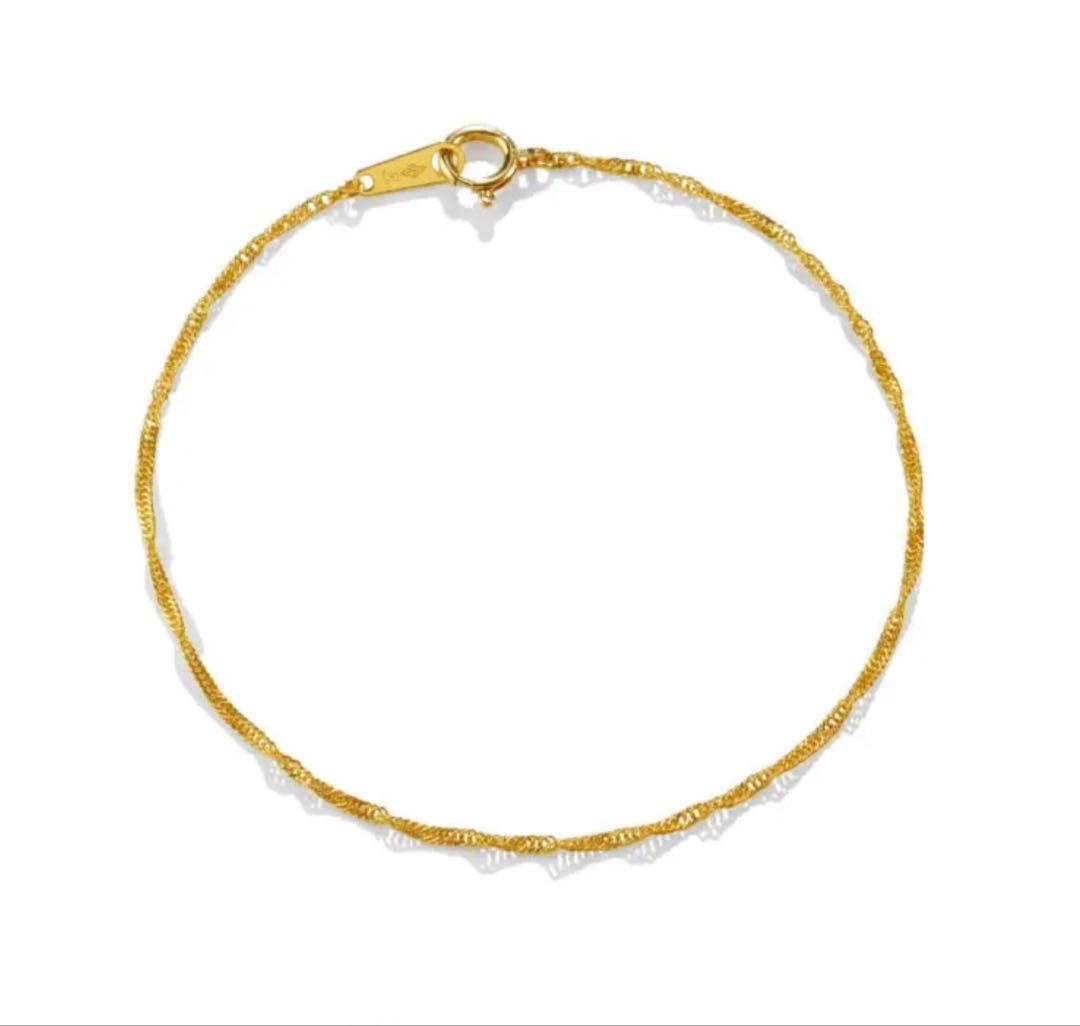 SPERANZA 18金 ブレスレット スクリューブレスレット