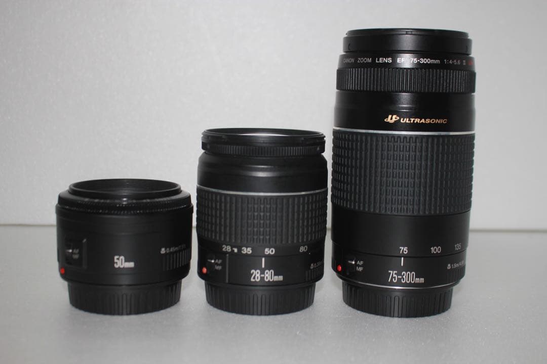 極上品☆canon kiss x9i 標準&望遠&単焦点トリプルレンズセット