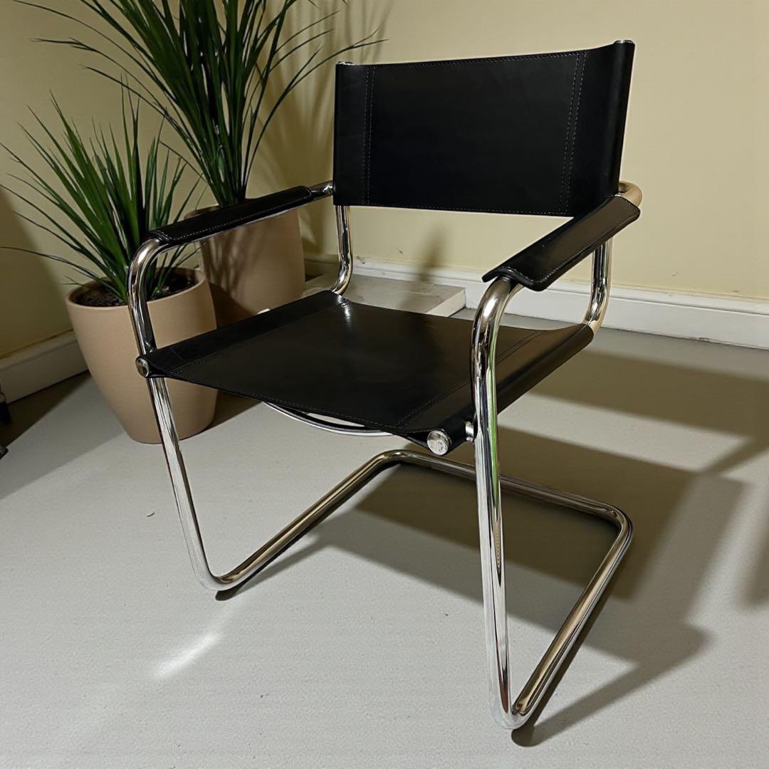 カンチレバーチェア アームチェア 本革 STUDIO-LINE スタジオライン