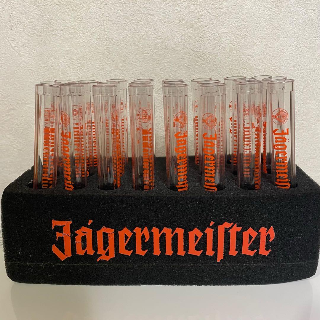 イエーガーマイスター 試験管ショットグラスセット スタンドあり