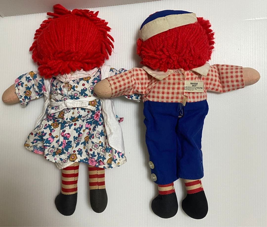 ラガディアン＆アンディ ニッカボッカー社製ドールペア 30cm - メルカリ