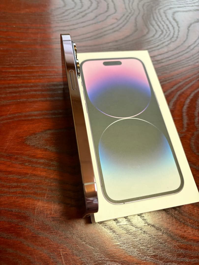 Apple iPhone 14 Pro ディープパープル 箱付き