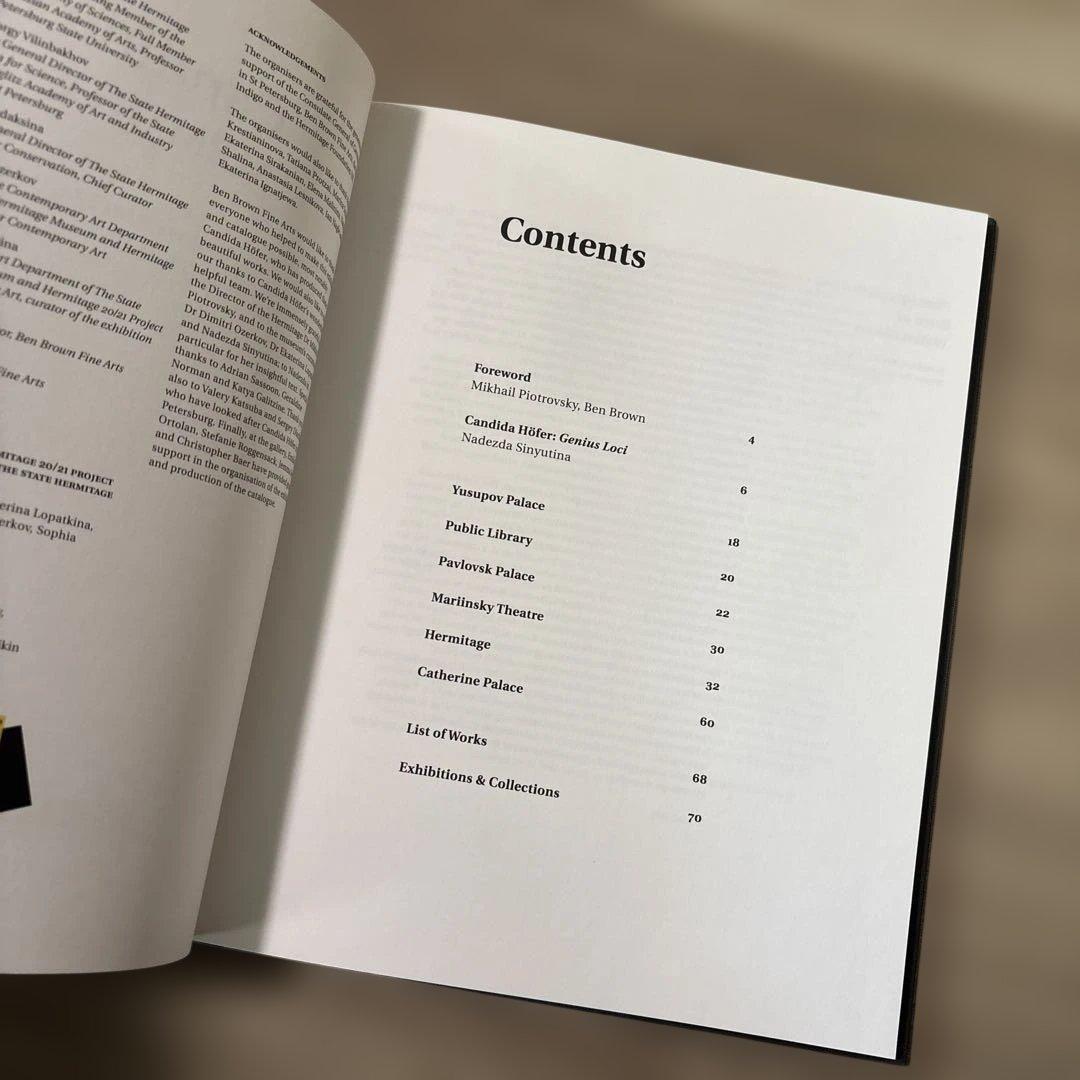 Candida Höfer: Memory 写真集