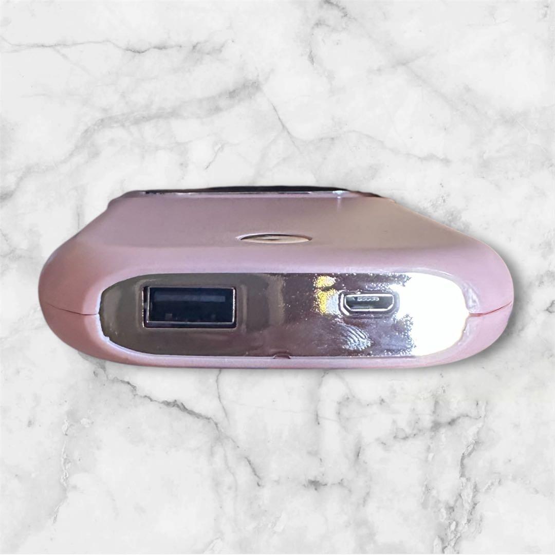 首かけ ハンディファン 充電 モバイルバッテリー 3000mAh グリーン