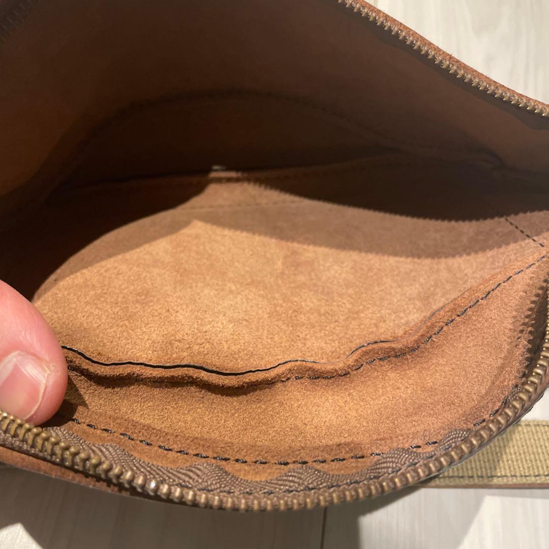 ブッチャーカスタムレザーワークス⭐︎ボディバッグFanny pack - メルカリ