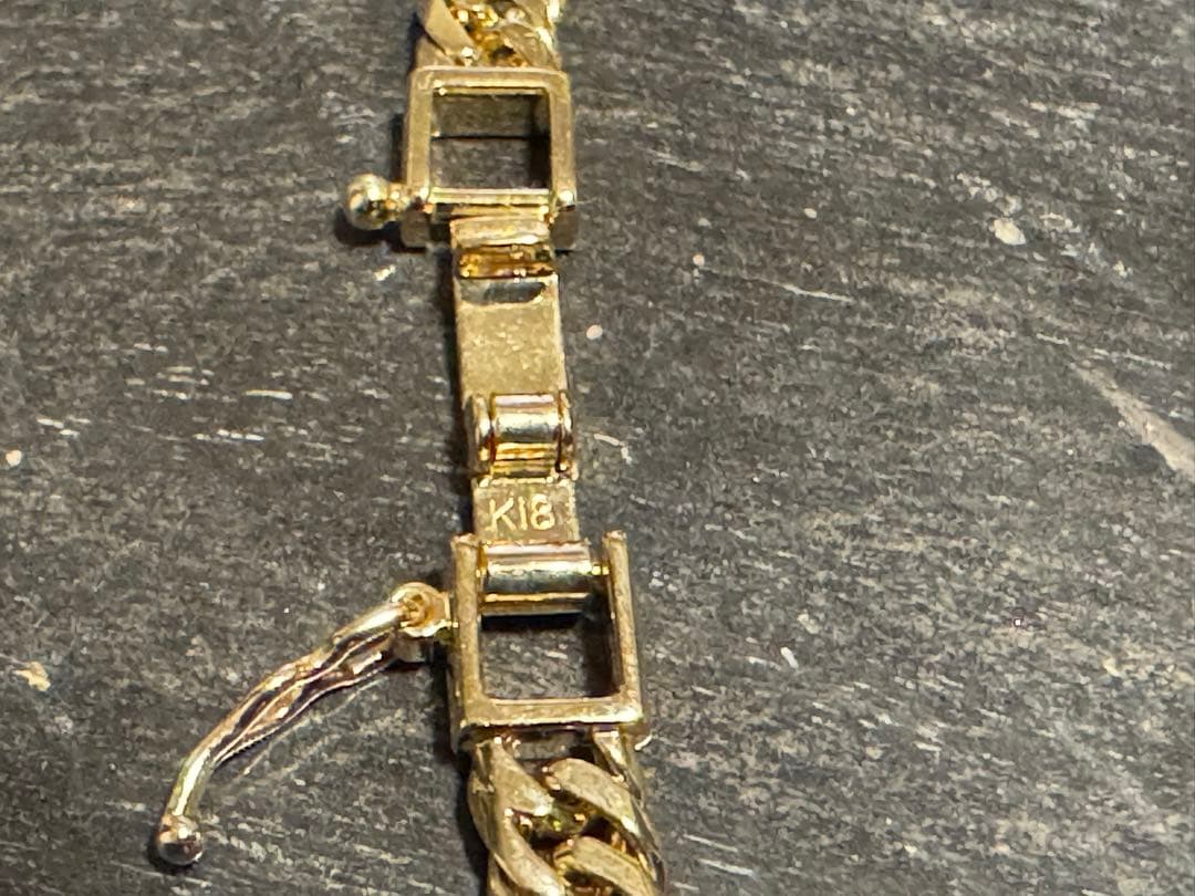 K18YG喜平ブレス（W6面） 18cm 11.8g