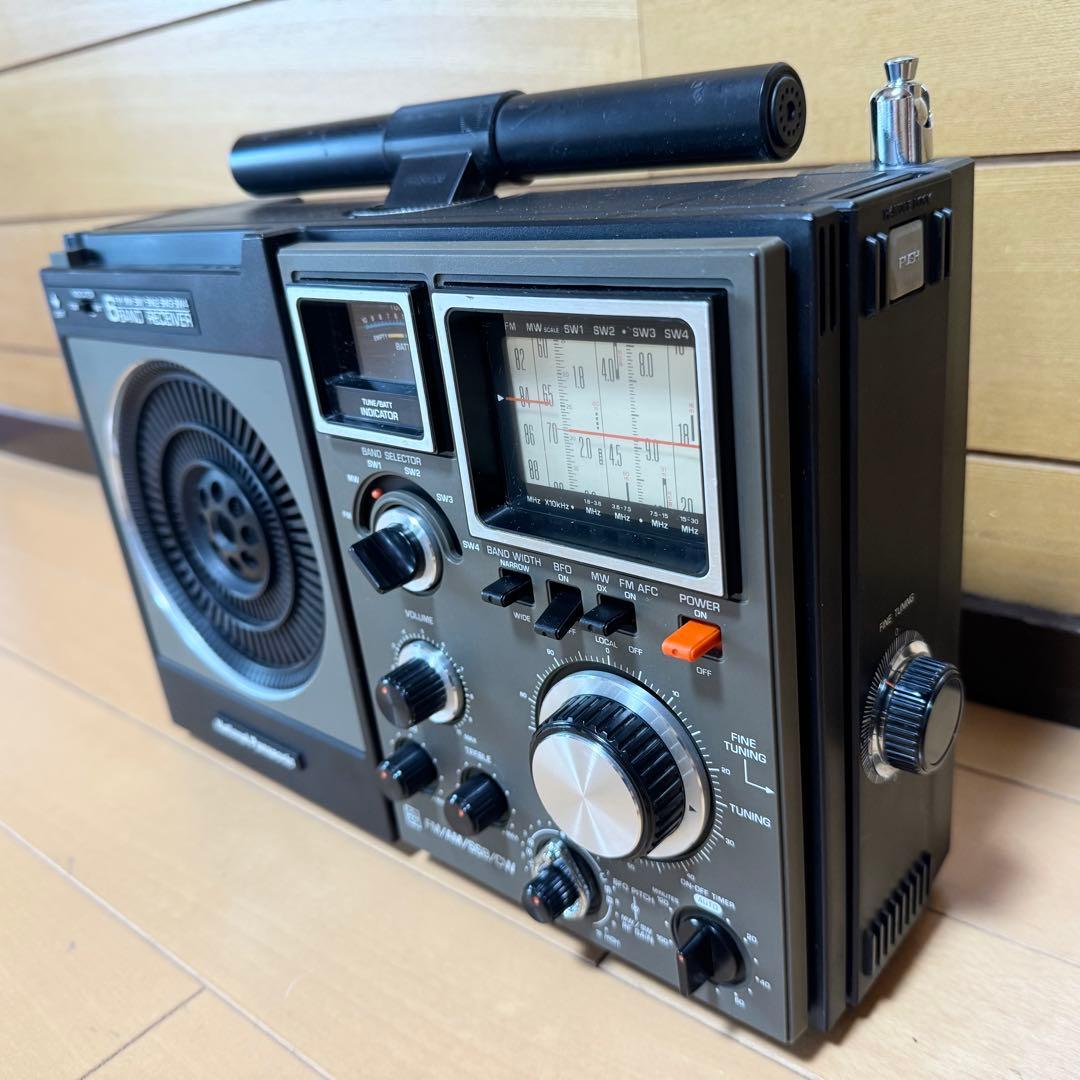 ナショナル6バンドBCLラジオ　クーガ118D　RF-1188【美品 ジャンク】