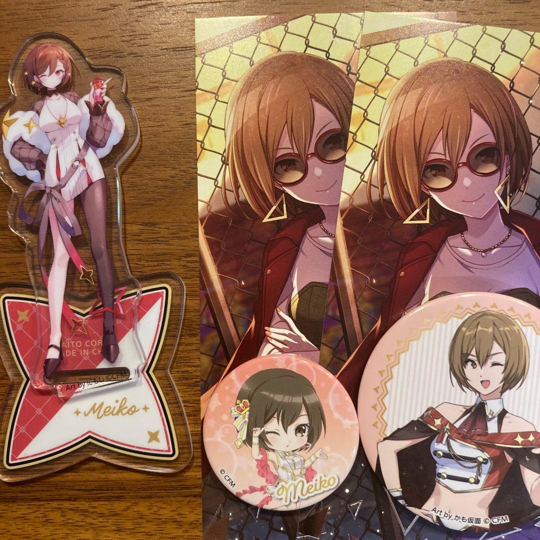 MEIKO ミクの日 くじ アクリルスタンド 缶バッジ まとめ売り - メルカリ