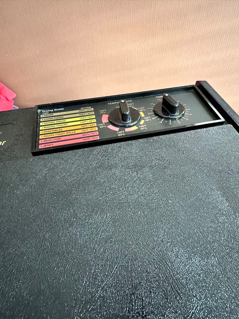 エクスカリバー社製 ディハイドレーター 9段｜乾燥シート3枚付き｜動作確認済み