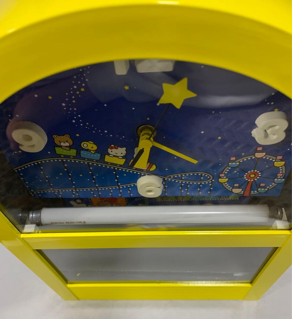 激レア hello kitty 1990年製造 キティ 振り子時計 からくり時計