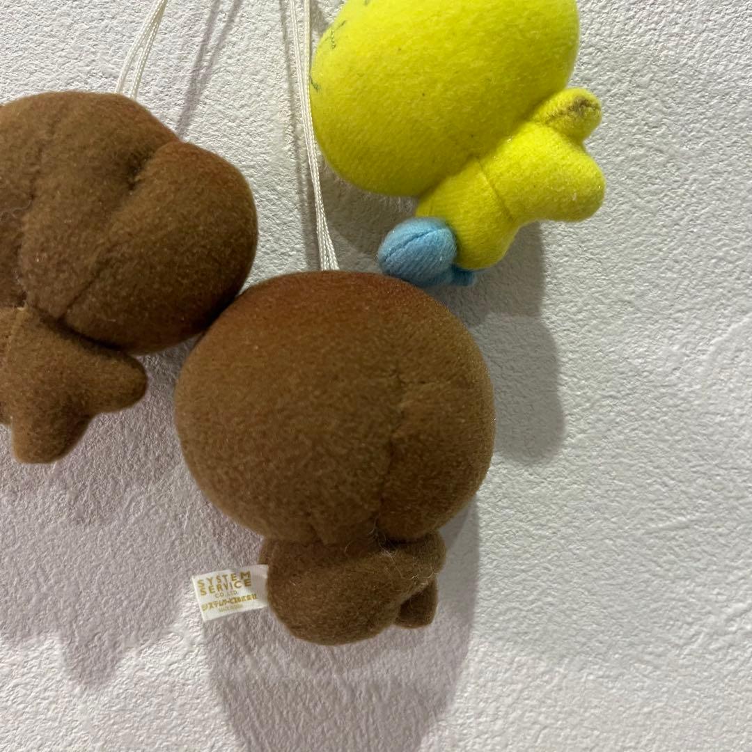 ☆当時物☆こげぱん クリームパン メロンパン マスコット キーホルダー