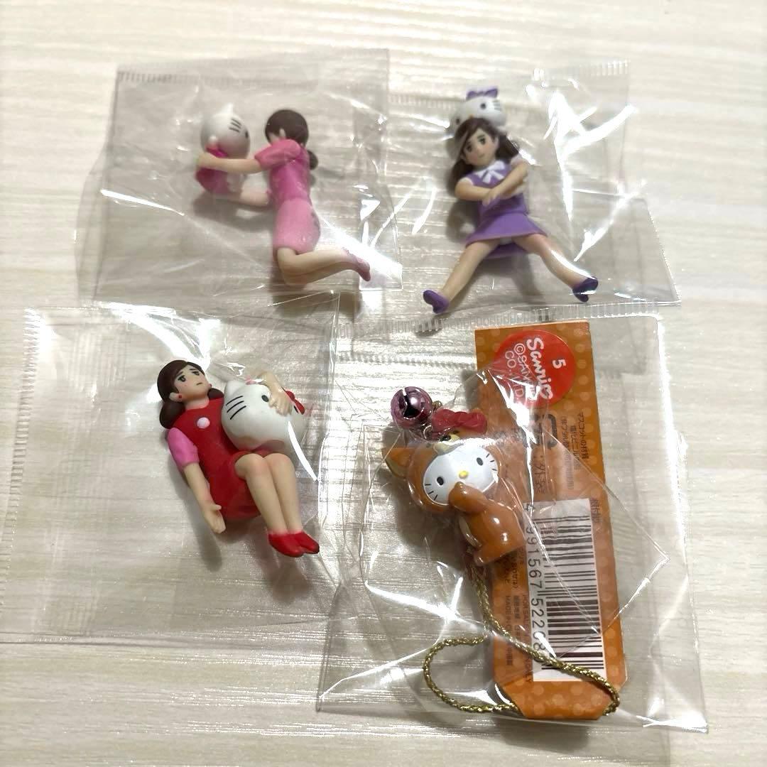 平成レトロ ご当地 キティちゃん 根付け ストラップ フチ子さん