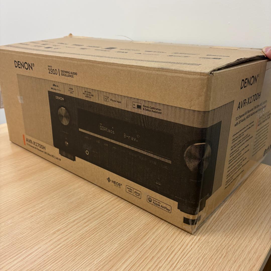 《新品同様》DENON AVR-X1700H 7.2ch AVアンプ