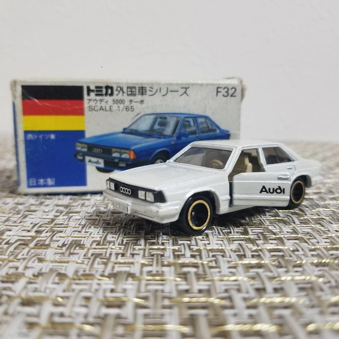トミカ 青箱 No.F32 アウディ 5000 ターボ 日本製 - メルカリ