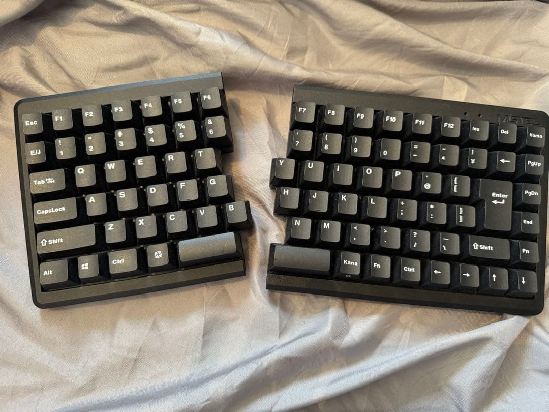 Borocco Mistel MD770 分割キーボードJIS 赤軸