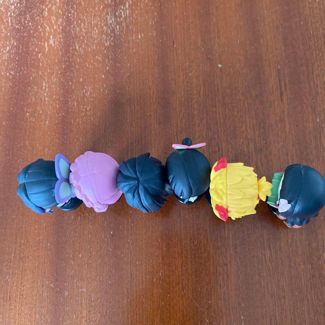 ナムコ限定 鬼滅の刃 ミニフィギュア つむりずむ 6体セット まとめ売り