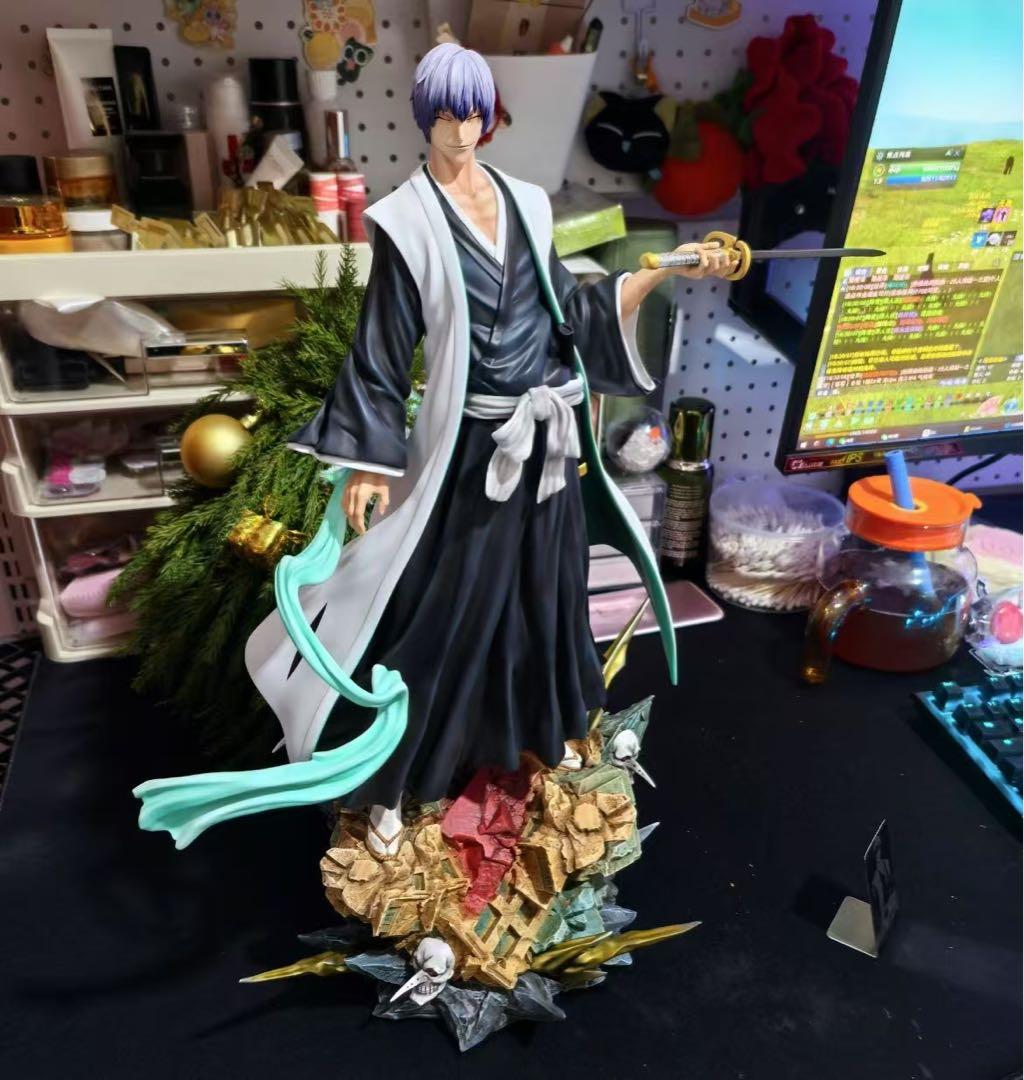 BLEACH 市丸ギン ガレージキット ガレキ スタチュー①④ Amazon.co.jp: bleach 市丸ギン ac ガレージキット フィギュア