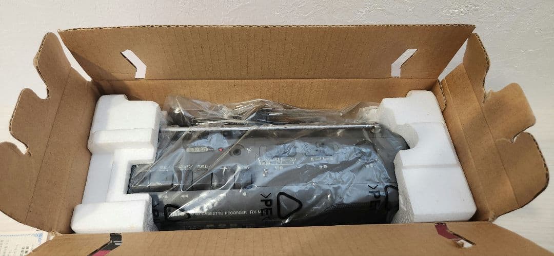 【新品未使用】Panasonic ラジオカセットレコーダーRX-M40-H