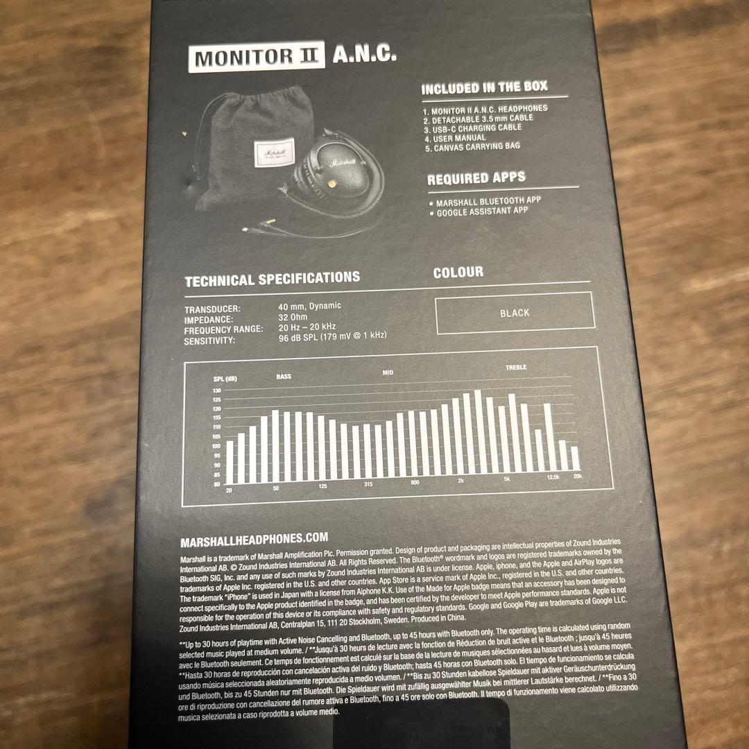 MONITOR II ワイヤレスオーバーイヤー　ヘッドホン　ワイヤレス　美品