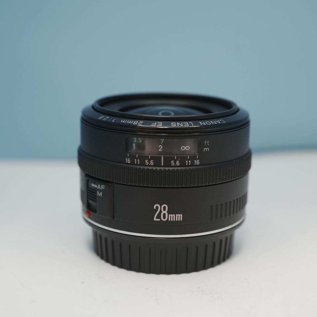 Canon純正 28mm F2.8 標準レンズ 極美品 a4246