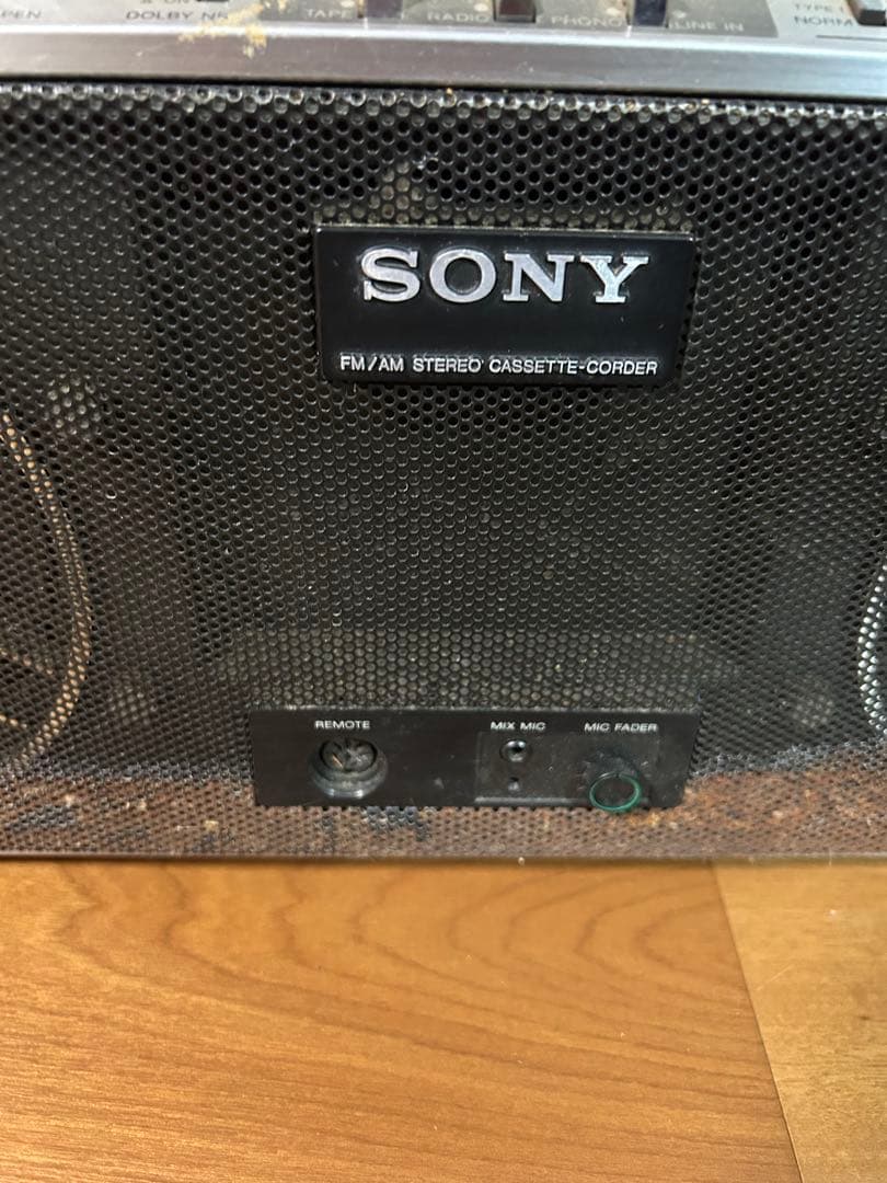 SONY ラジカセ カセットテーププレーヤー CFS-F5 ジャンク