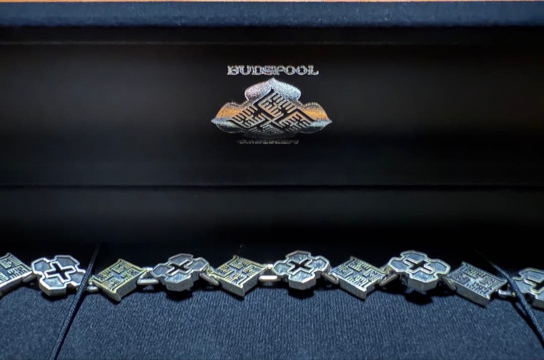 GAKKIN × BUDSPOOL 花罰 ブレスレット SILVER 925