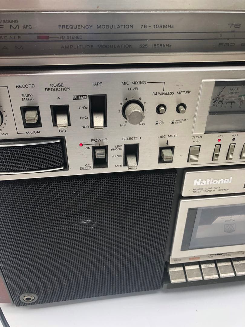 NationalナショナルRX-5700ラジカセ動作品(D95)