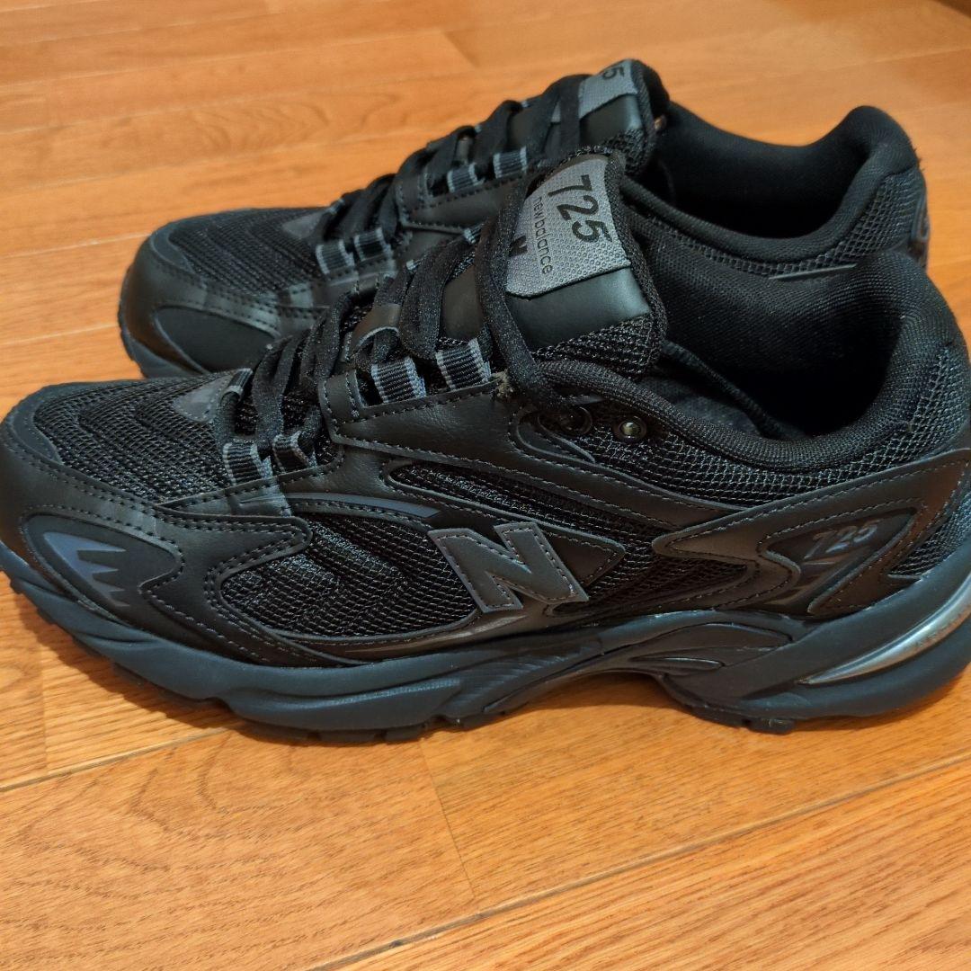 ニューバランス ML725 オールブラック 26.0センチ - メルカリ